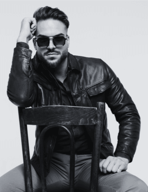 men fashion lifestyle B&W