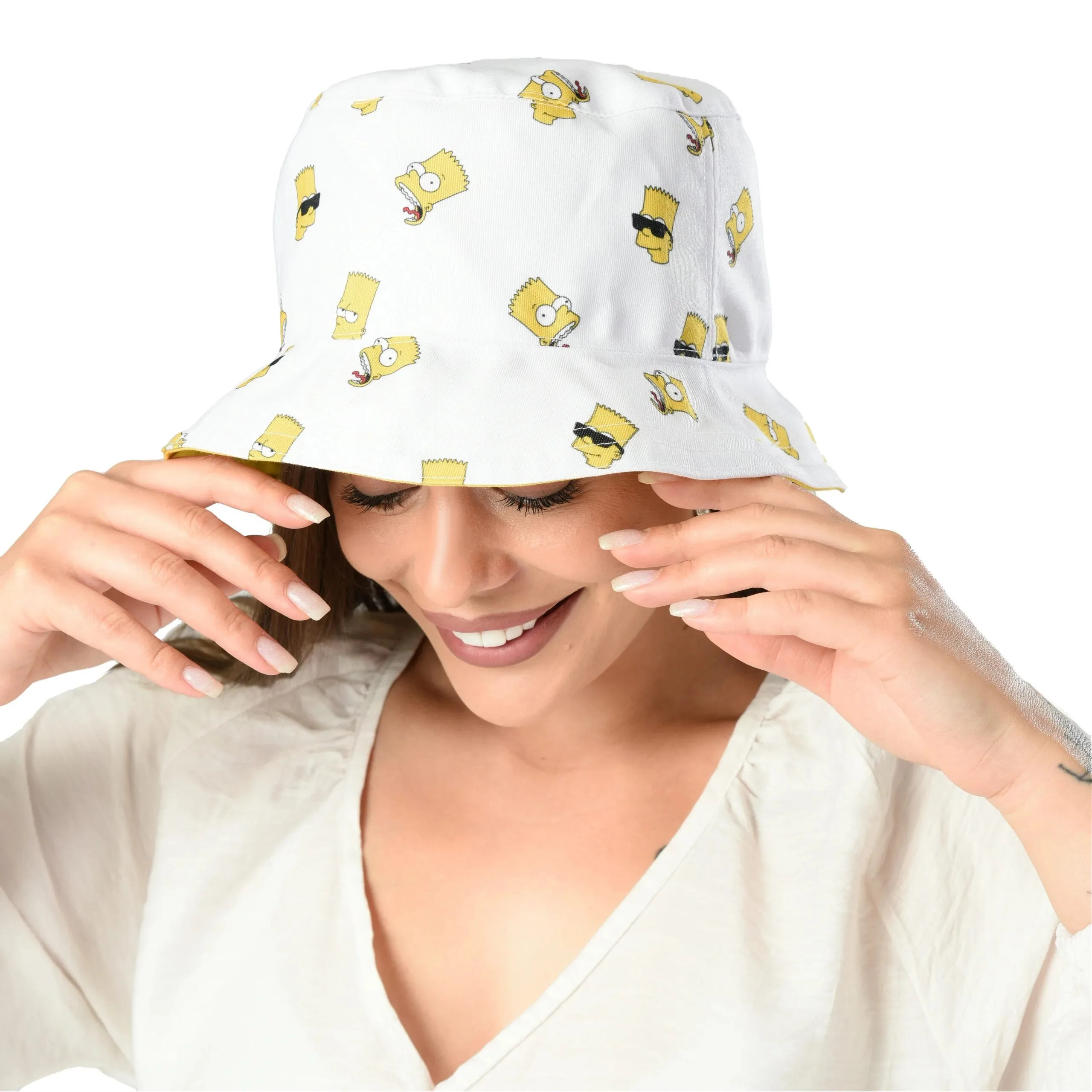 Printrica-Simpsons-Bucket-Hat (4) Simpsons Bucket Hat - Image 2