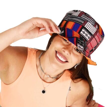 Orange- Bedouin Bucket Hat